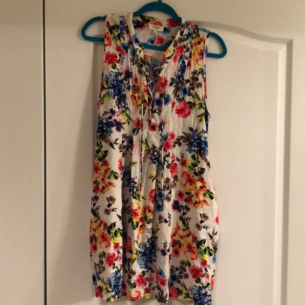 Floral Print Sundress with POCKETS